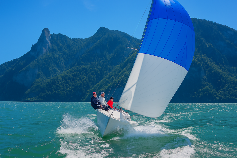 Segeln am Traunsee